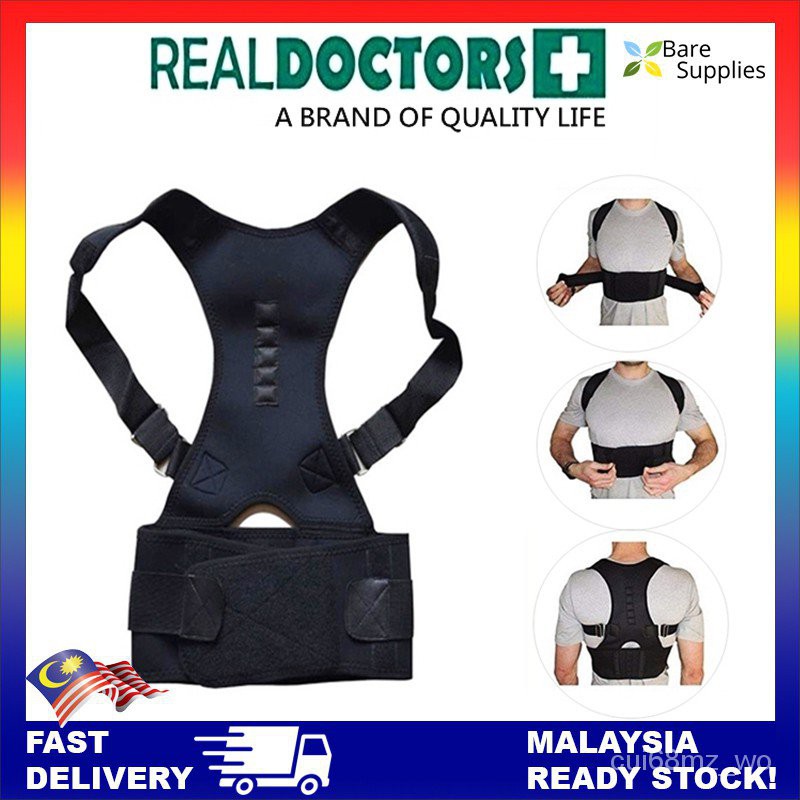 Real Doctors Posture Support Brace Corrector Belt Baju Sokongan
