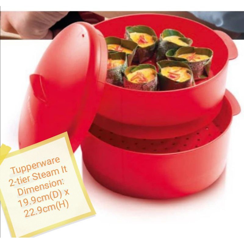 Tupperware 2-tier Steam It | Shopee Malaysia