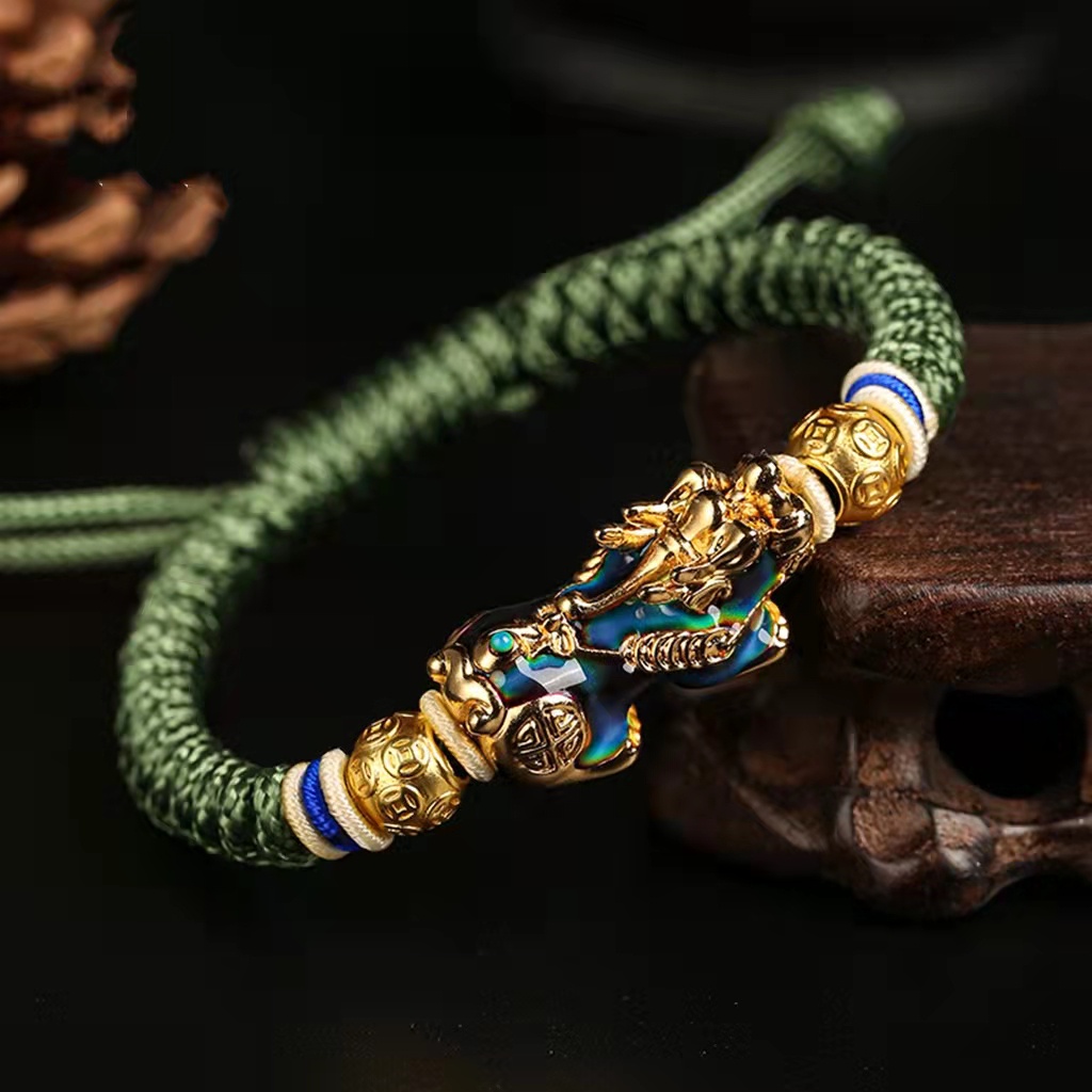 Handmade Color Changing Pixiu Lucky Bracelet Shopee Malaysia
