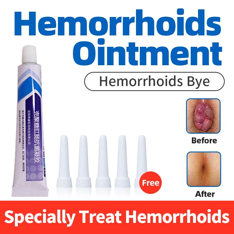 Hemorrhoids Cream Ointment Chinese Herbal Chitosan Anorectal