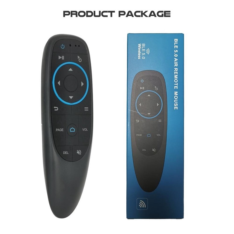 G10BTS Air Mouse IR Learning Gyroscope Bluetooth 5.0 Wireless Infrared ...