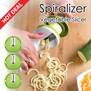 Vegetable Spiralizer Slicer Twister Handheld Spiral Funnel Cutter