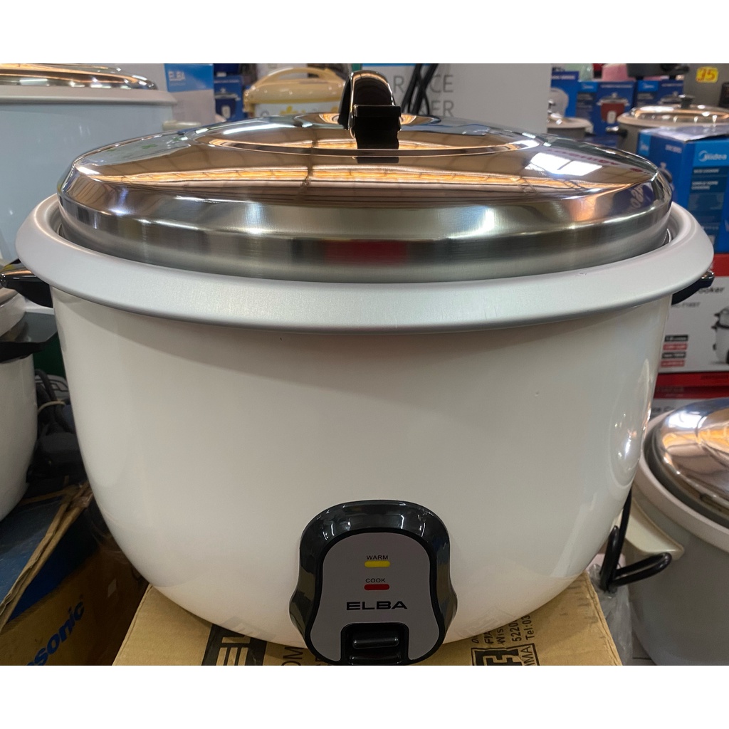 ELBA COMMERCIAL RICE COOKER ECRCM5619(WH) Shopee Malaysia