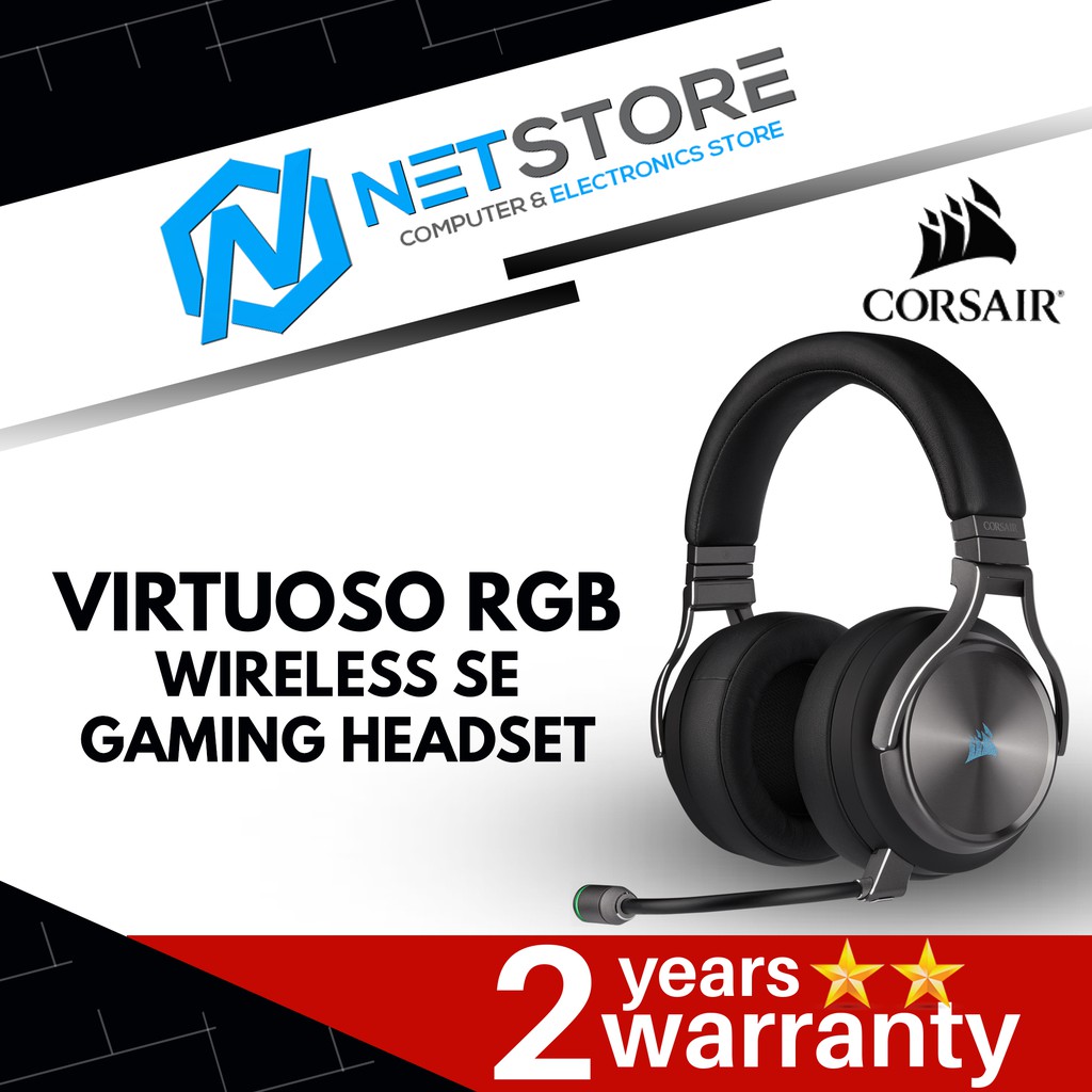 CORSAIR VIRTUOSO RGB WIRELESS SE High-Fidelity Gaming Headset