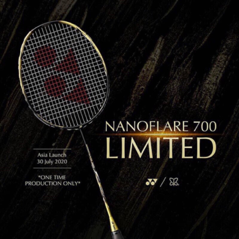 Yonex Nanoflare 700 Limited Edition 4UG5 free soft cover and grip