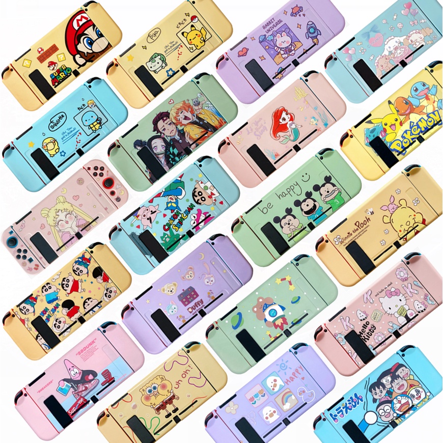 Nintendo Switch OLED case silicone soft shell painted Cartoon TPU ...