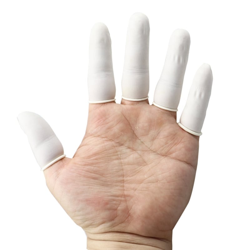 Medical Finger Glove Cots Large/Pkg Massage Spa Equipment, 49% OFF