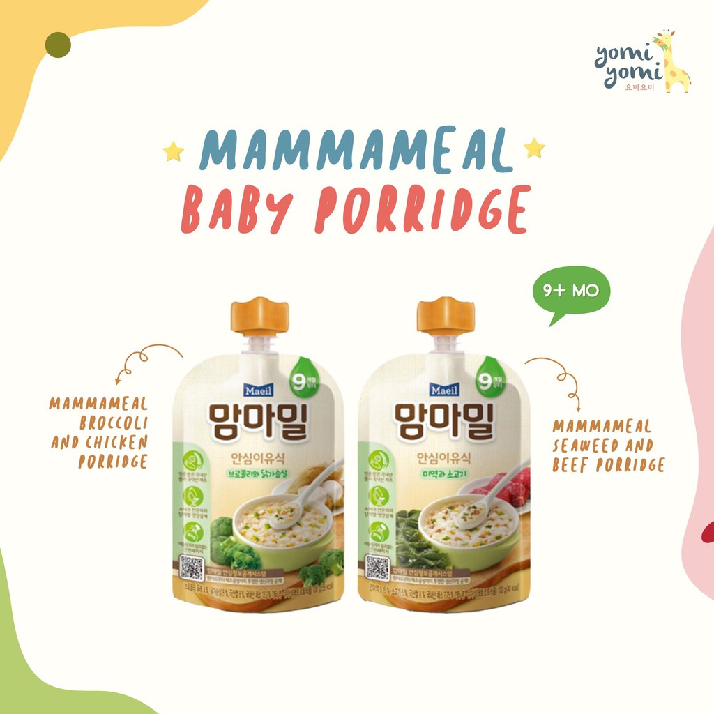 Mammameal Baby /Korean Baby Food/Baby /Korean Baby Food Shopee Malaysia