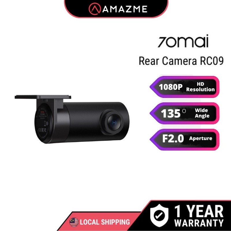 70mai RC09 Rear Camera for A400 Dashcam with Night Vision for Reverse ...