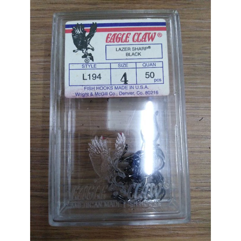 EAGLE CLAW L194 HOOK(BOX) | Shopee Malaysia