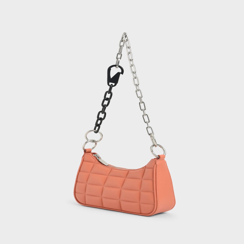 Charles&Keith CNK Maze Quilted Chain 3 Way Women Shoulder Bag Sling Bag