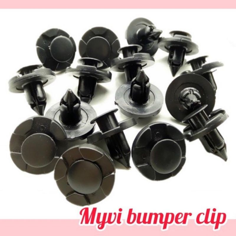 (Bumper Clip) 20pc Perdoa Myvi Alza Axia Viva Bumper Clip murah