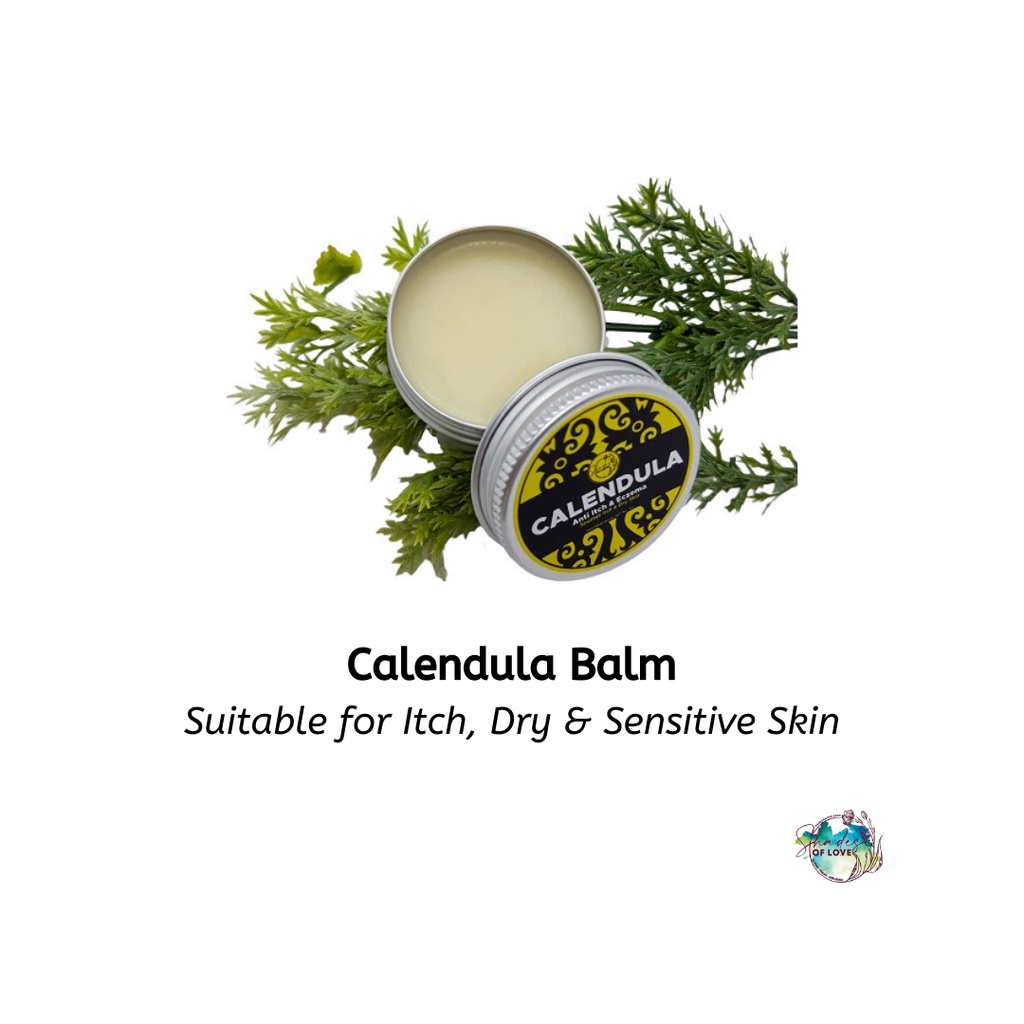 Calendula All Purpose Balm Soothing for Itch/Diaper Rash/Kulit Kering ...