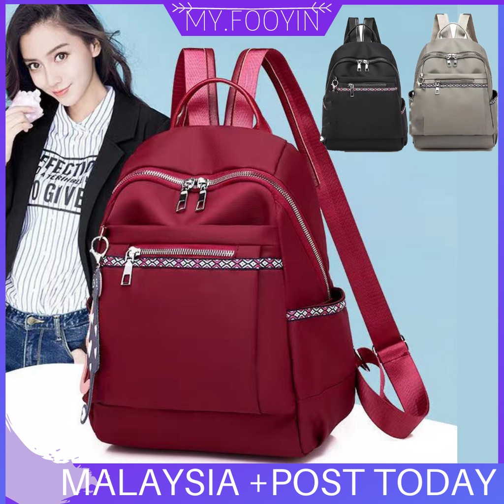 B18 READY STOCK MYFOOYINWomen's School Travel Backpack Bags Travel ...