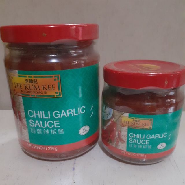 Lee Kum Kee Chili Garlic Sauce 226g 90g Shopee Malaysia