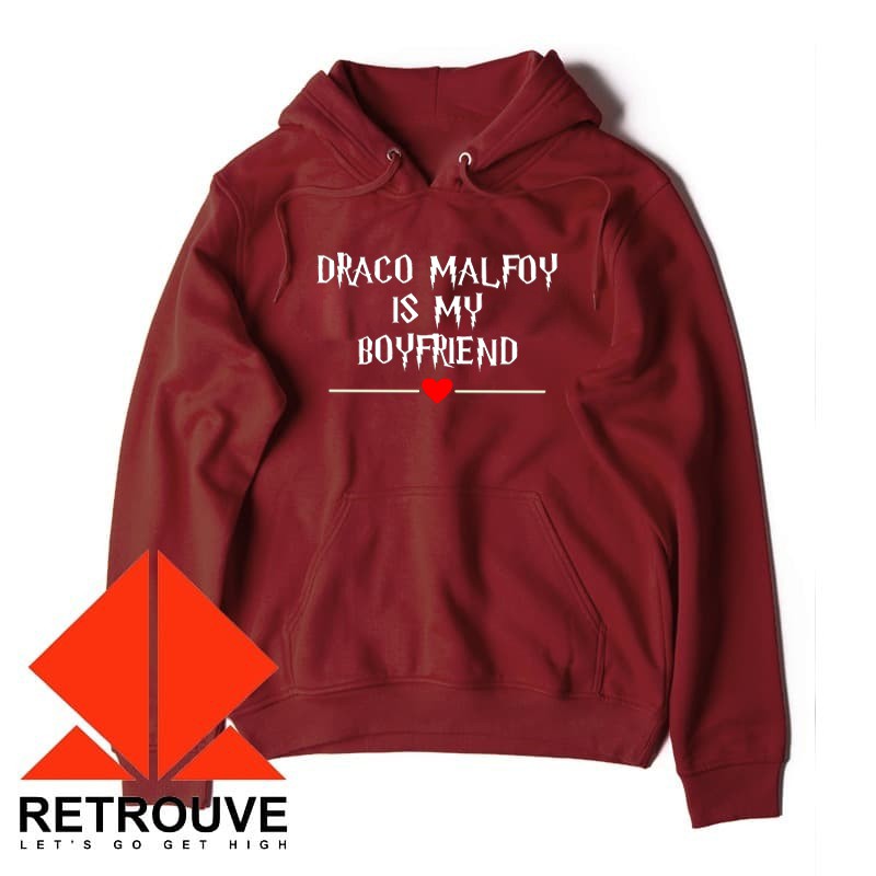 Jacket SWEATER HOODIE SLYTHERIN HARRY POTTER DRACO MALFOY IS MY BOYFRIEND Shopee Malaysia