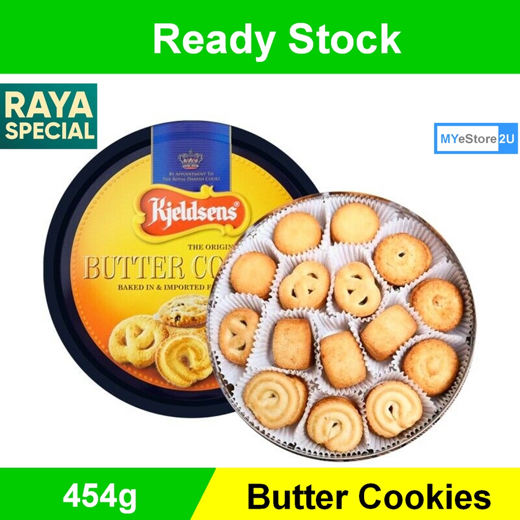 Raya Special Biskut Raya, KJELDSENS Butter Cookies 454G, Mentega ...
