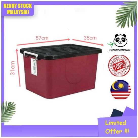 [Ready Stock] Century Storage Box 12L / 25L / 38L Litres Without Wheels ...