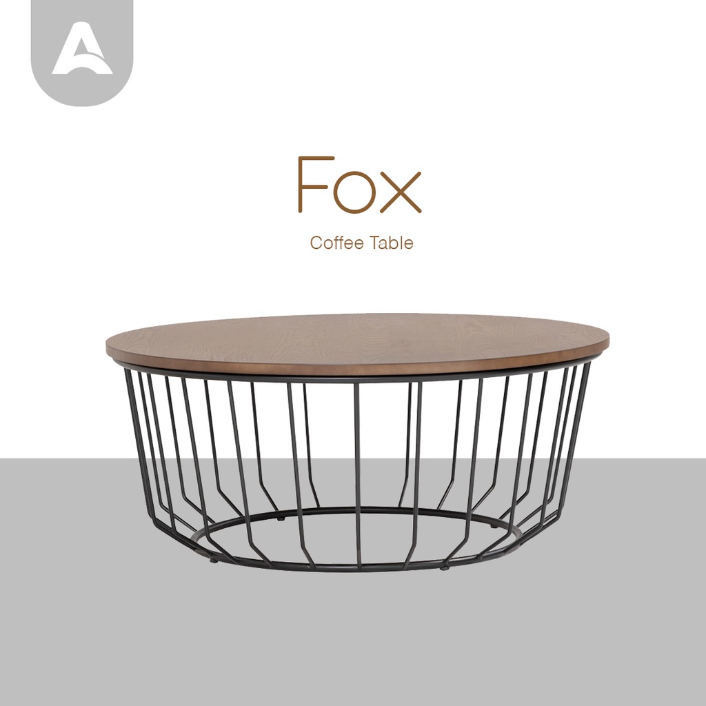 Arturo - Fox Round Coffee Table | Shopee Malaysia