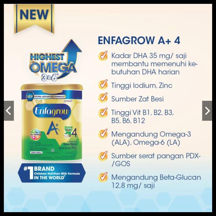 Enfagrow A+ 4 VANILLA 800gr | Shopee Malaysia