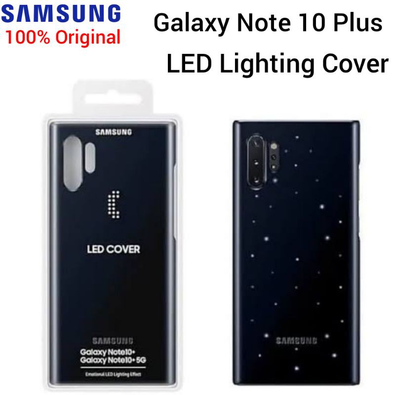 ånd trække sig tilbage suffix Samsung Note 10 Plus Note 10+ Original LED Cover Lighting Effect Case Lamp  Case | Shopee Malaysia