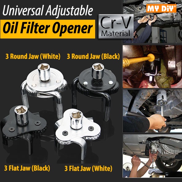 MYDIYHOMEDEPOT - UNIVERSAL ADJUSTABLE TWO WAY OIL FILTER OPENER WRENCH ...
