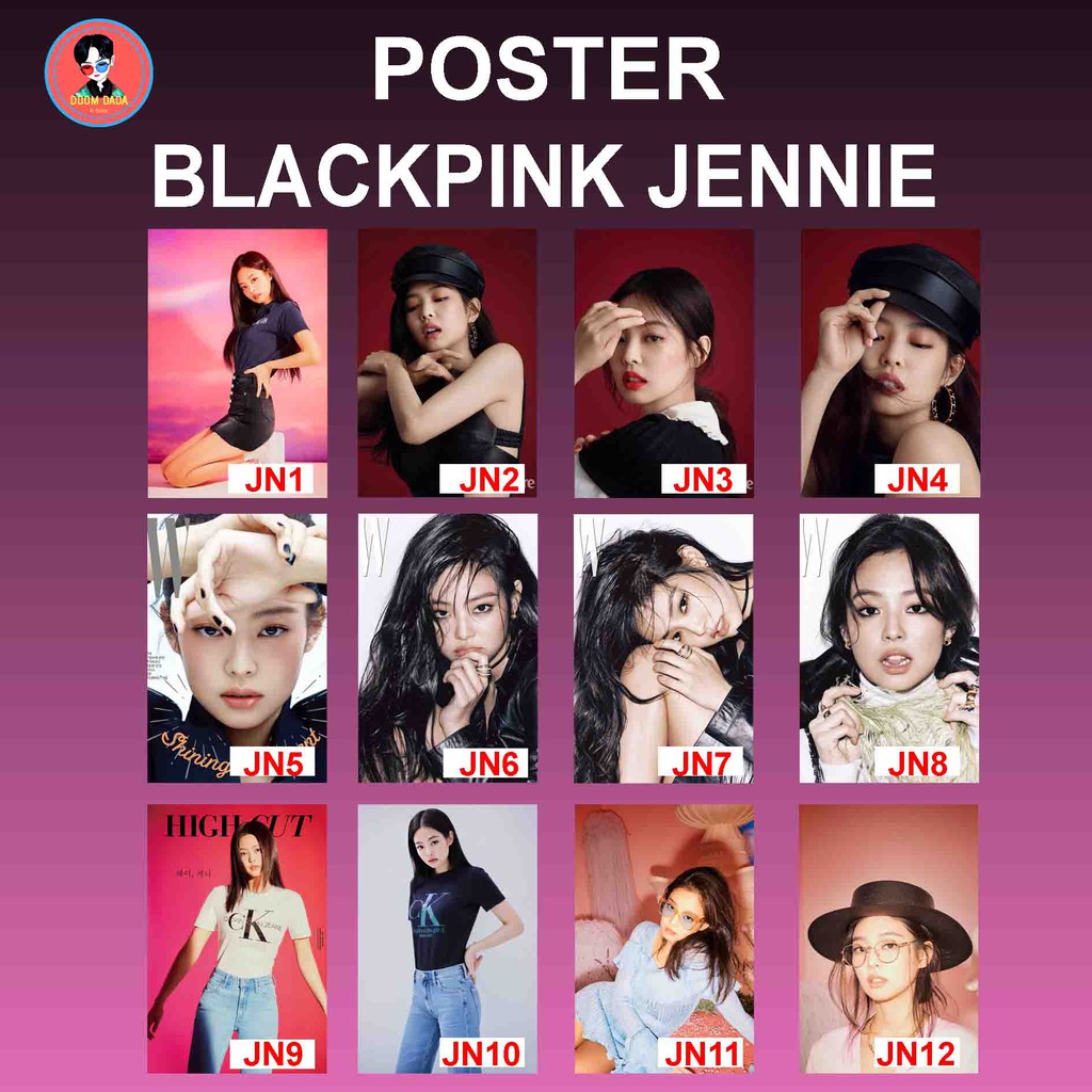Poster Blackpink - Haute Qualité, Imperméable, Sans Cadre 40x60 Cm - Parfait Pour Décorer Chambre, Salon Ou Bureau