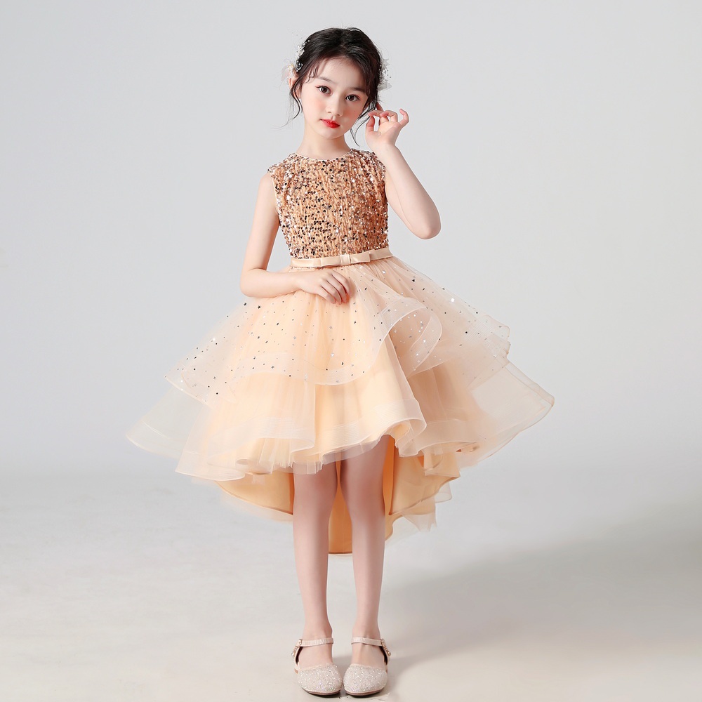 6 Colors Kids Lace Gown Cocktail Dresses Maxi Baby Girls Fairy Prom Princess Costume Dress Clothes Children Flower Girls Evening Dress for Weddings and Birthday Party Shopee Malaysia