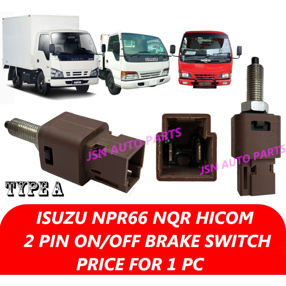 ISUZU NQR N SERIES NPR66 ON/OFF BRAKE SWITCH /BRAKE SWITCH SOCKET