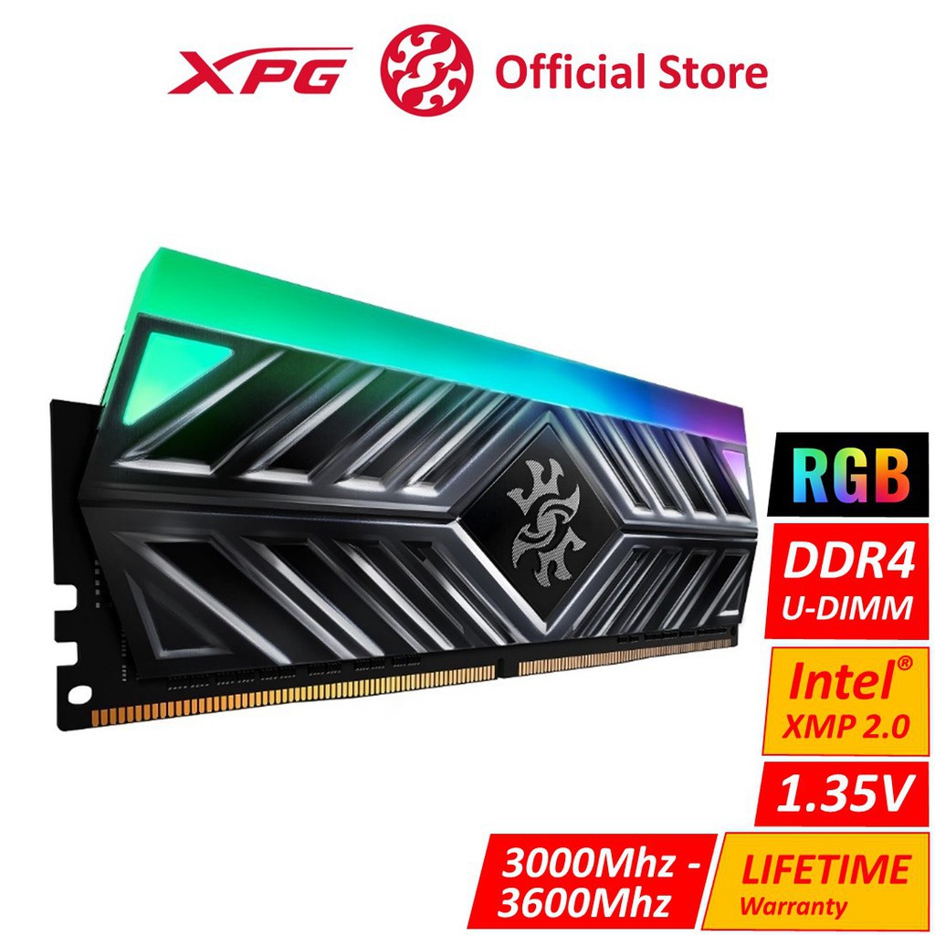 8gb ram (8gb ADATA RAM D41 DDR4 3000/3200 XPG RGB - Grey/Red (8GB/16GB ...