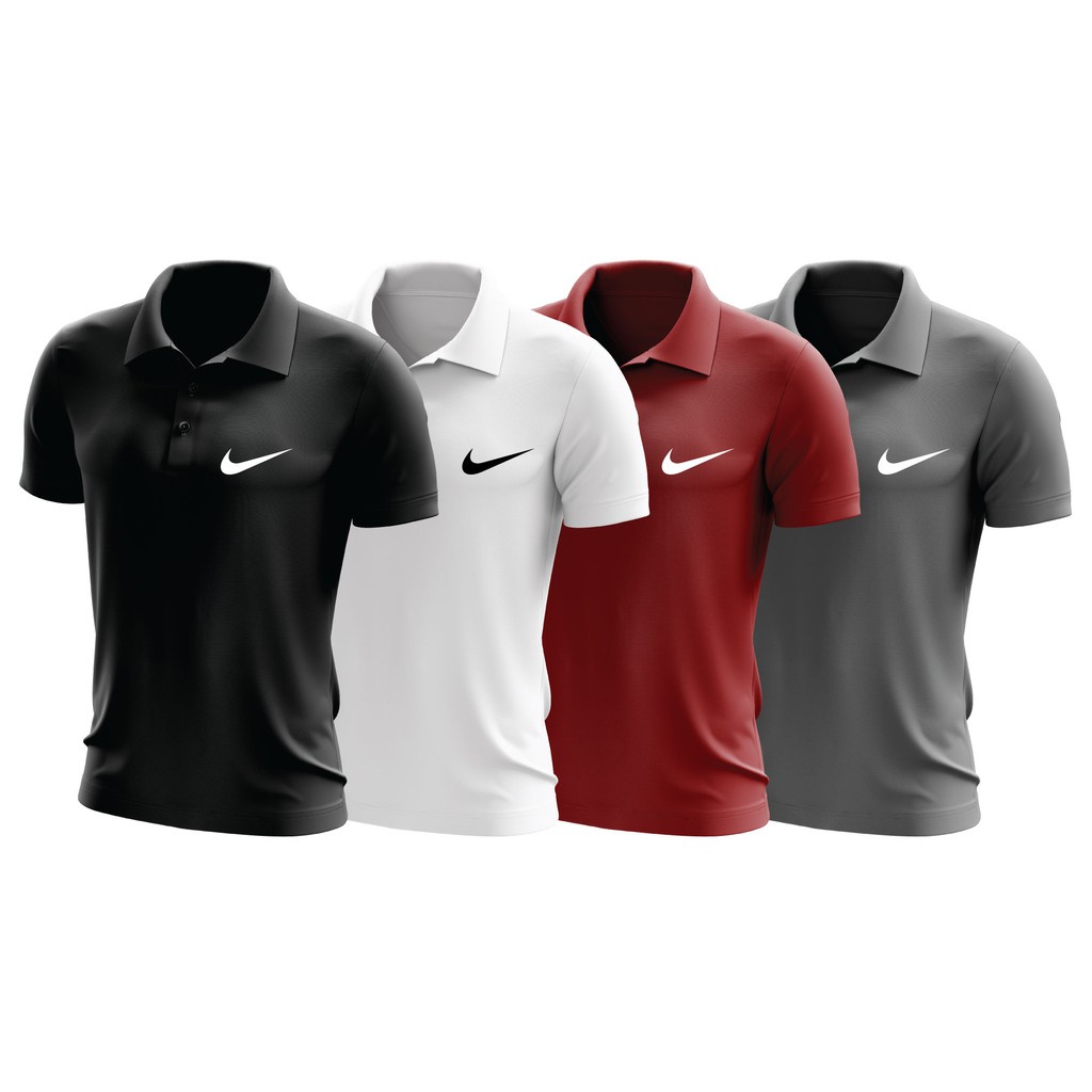 Nike t shirts with collar best sale