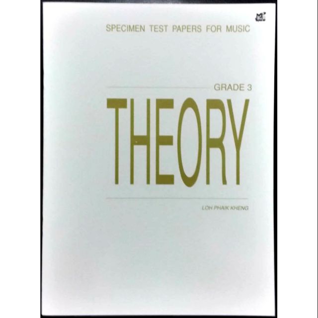 Specimen Test Papers for Music Theory Grade 3 (Free Shipping) | Shopee ...