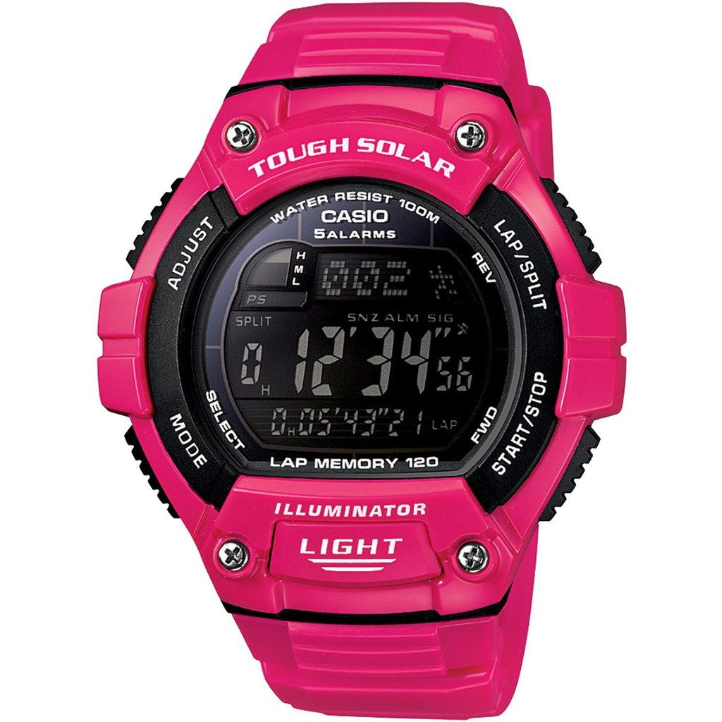 Casio women's tough solar clearance digital watch