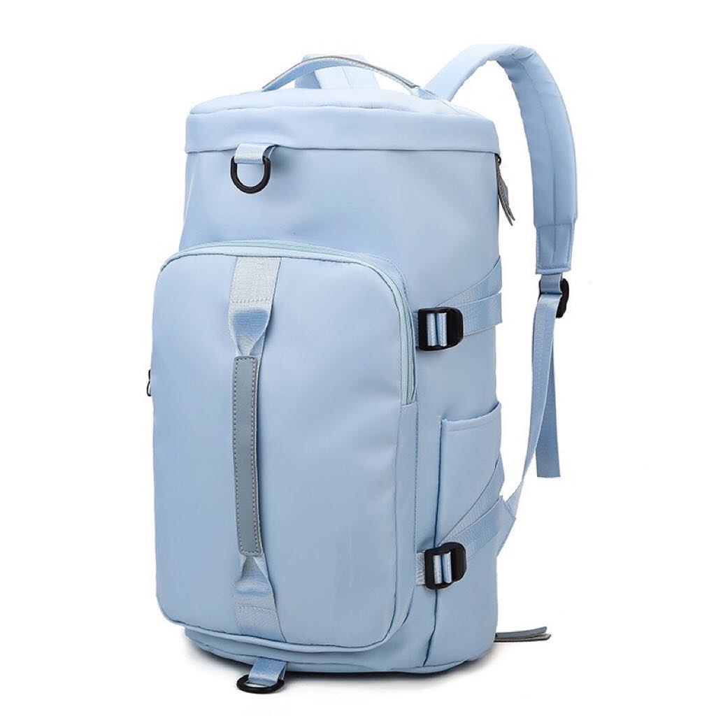 《Mega Deal》3 Ways Carry Duffel Backpack Water Resistant Wet Pocket ...