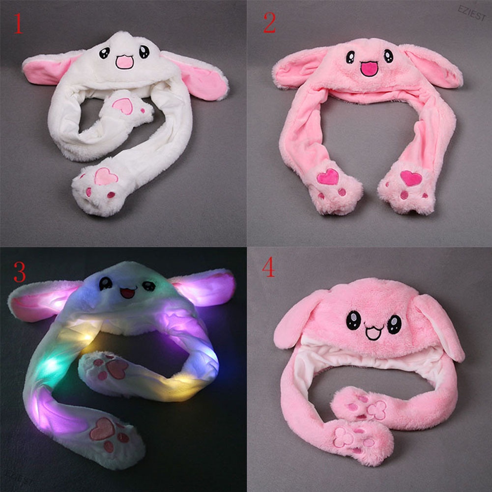 EZIEST Cute Cartoon Dance Ears Rabbit Beanie Hat Airbag Cap | Shopee ...