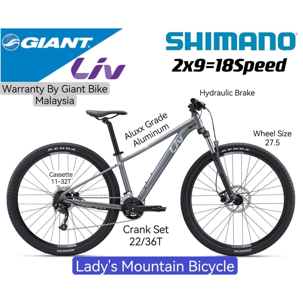 Giant bike sizes online in cm