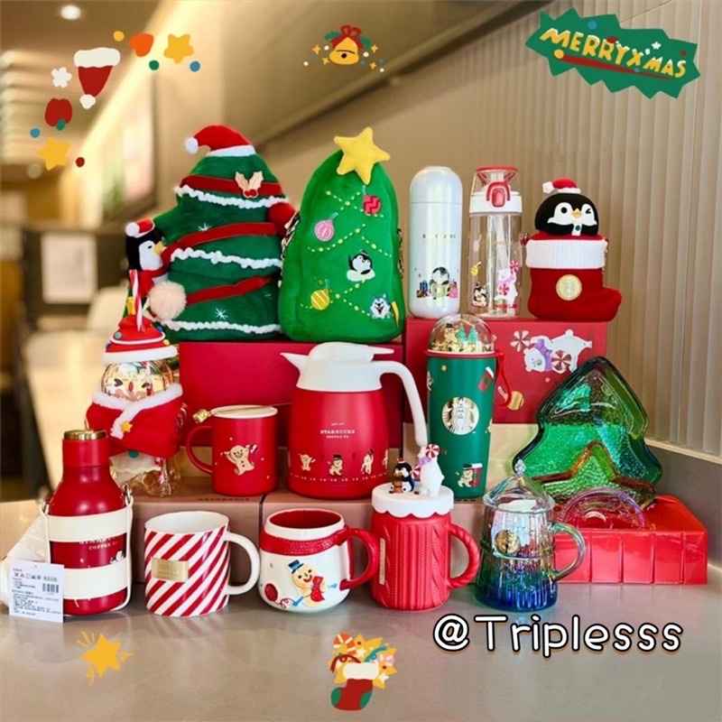 Starbucks China Red Christmas Gingerbread man 20oz Thermos Tumbler - 2021  Starbucks Christmas Collection – Ann Ann Starbucks