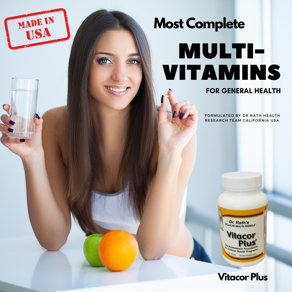 Vitacor Plus MultiVitamins Dr Rath Vitamins Supplements Vitamin C