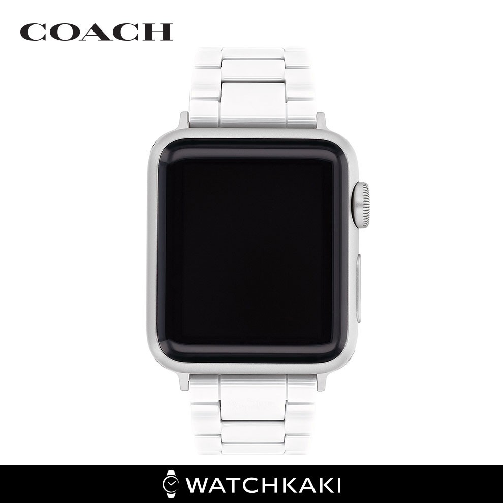 Coach Apple Watch Strap Ceramic (38mm/40mm) 14700035/14700036 Shopee