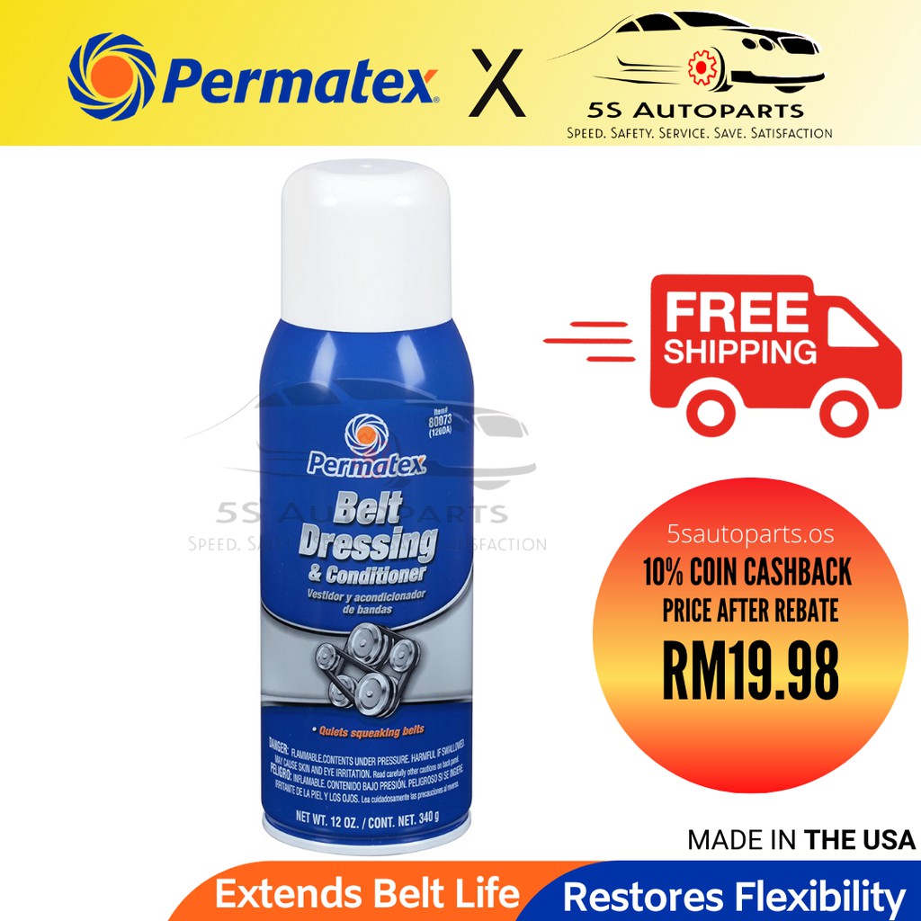 PERMATEX BELT DRESSING & CONDITIONER Shopee Malaysia