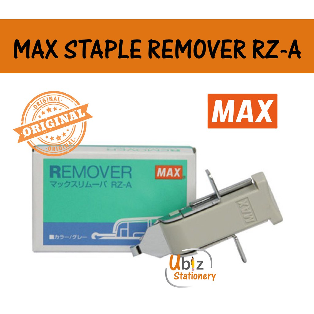 Max Staples Remover RZA Shopee Malaysia