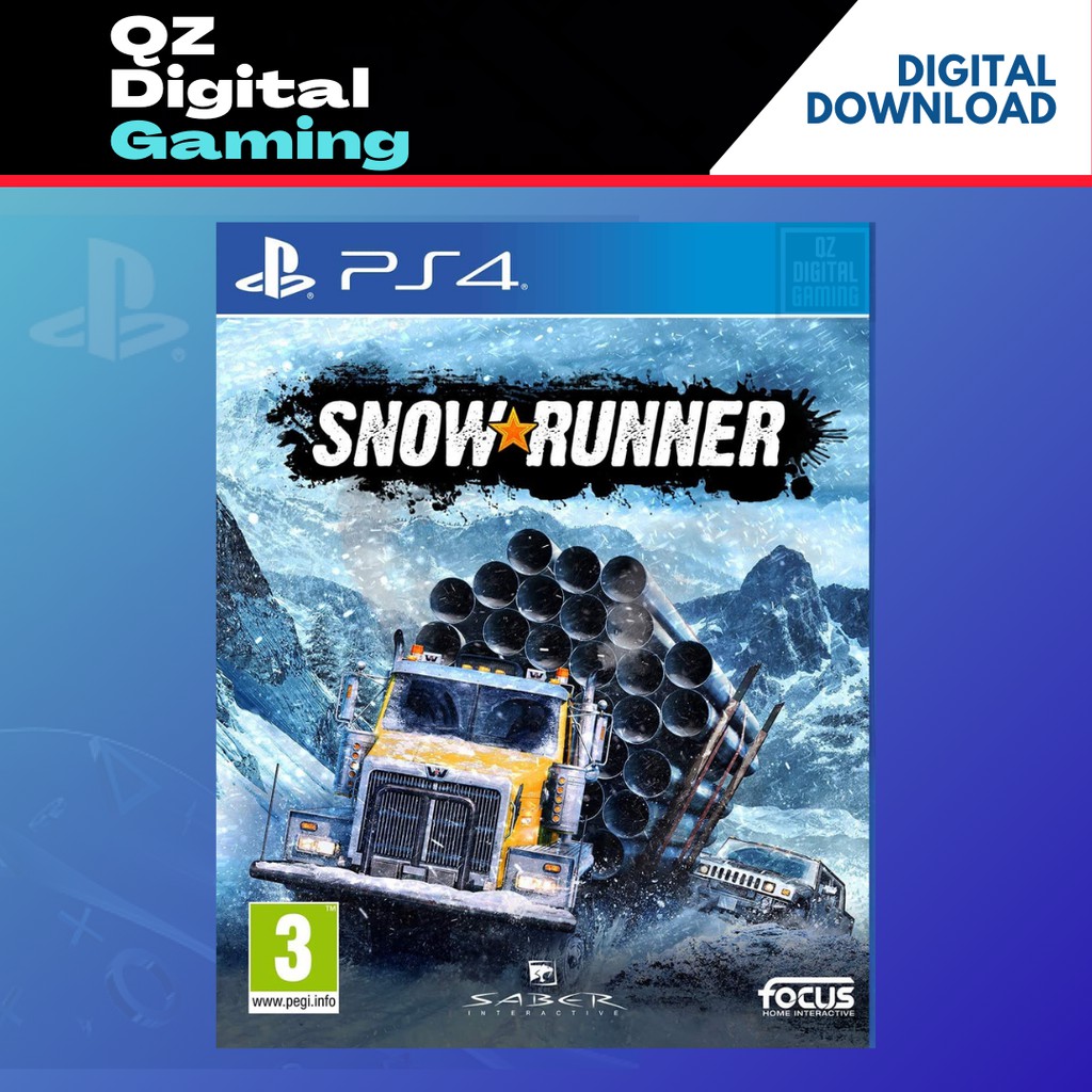 Snowrunner 2024 ps4 digital