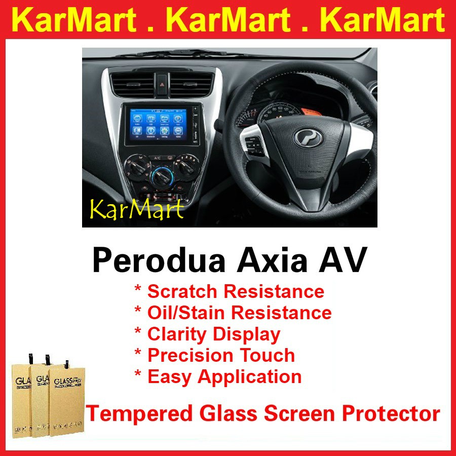 Perodua Myvi Bezza Axia Alza Aruz Ativa HU Screen Protector Navigation