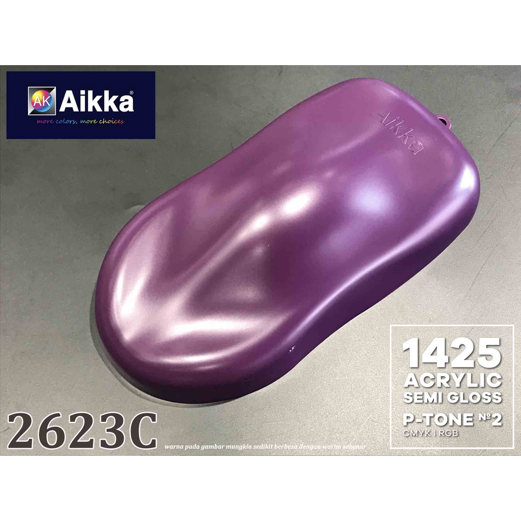 AIKKA Paint PANTONE Colour 2623C / 1425 ACRYLIC SEMI GLOSS PAINT ...