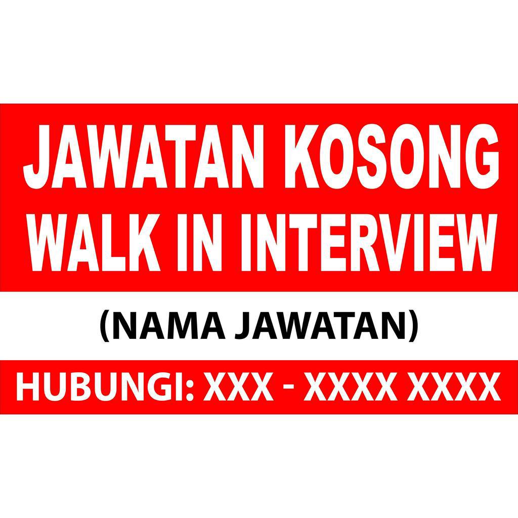 BANNER JAWATAN KOSONG / JOB VACANCY | Shopee Malaysia