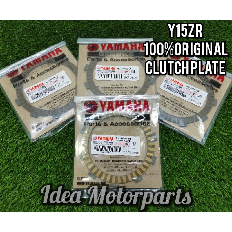 Y15ZR Y15 YSUKU CLUTCH PLATE KULIT CLUTCH 100 ORIGINAL HONG LEONG