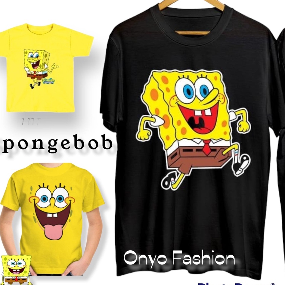 Children's Tops/Yellow spongebob Shirts/spongebob Children's Shirts ...