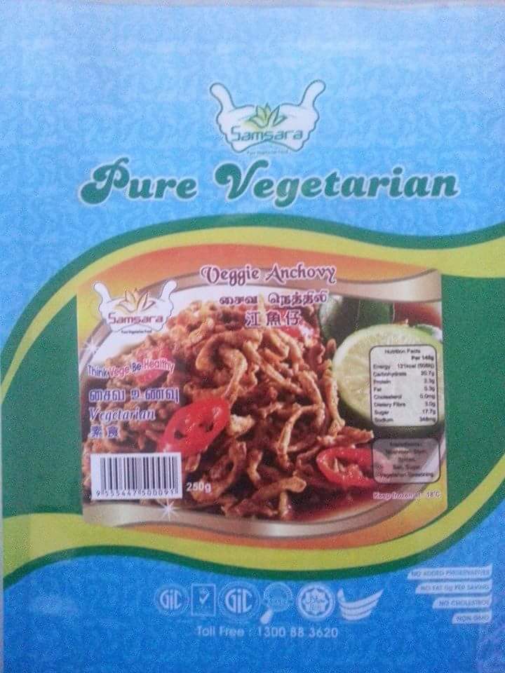 Vegetarian Anchovies (120g) Shopee Malaysia