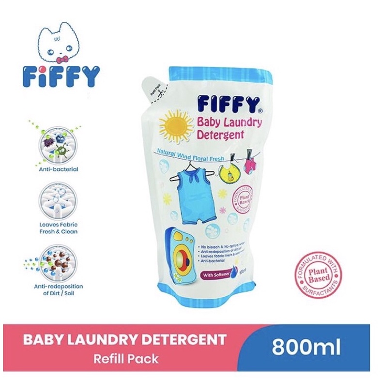 Fiffy Baby Laundry Detergent Refill 800ml | Shopee Malaysia