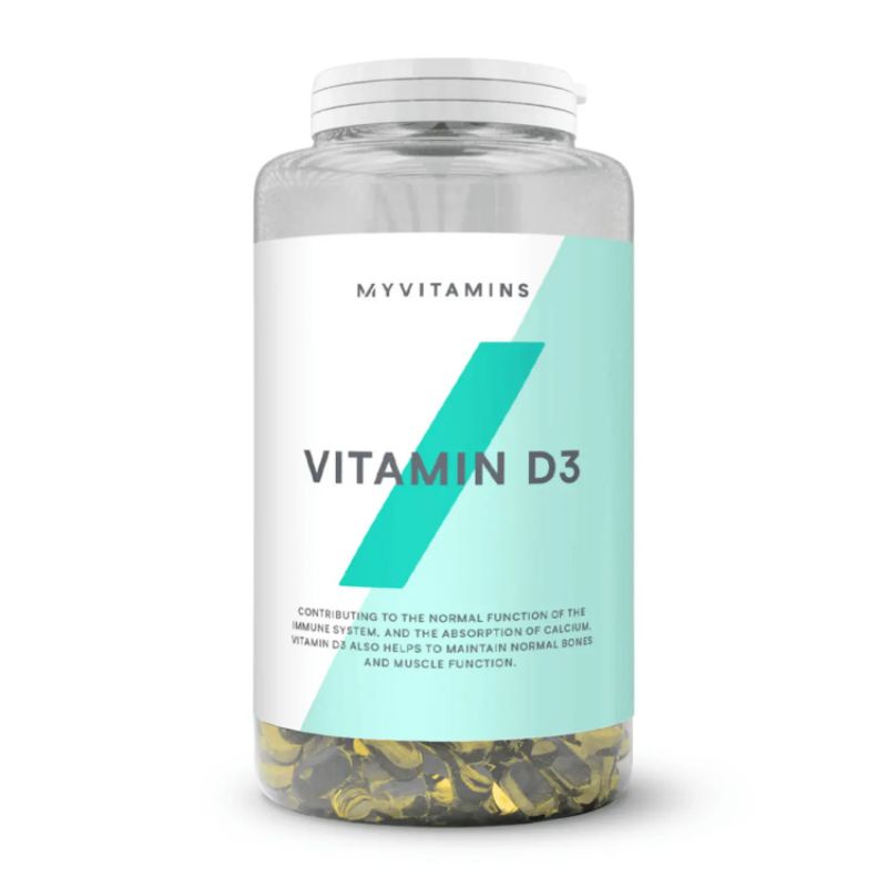 (ready stock) Myprotein Myvitamins Vitamin D3 Softgels(Free Protein Bar ...